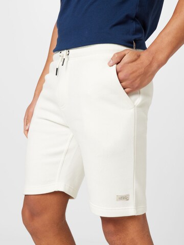 BLEND Regular Панталон 'Downton' в бяло