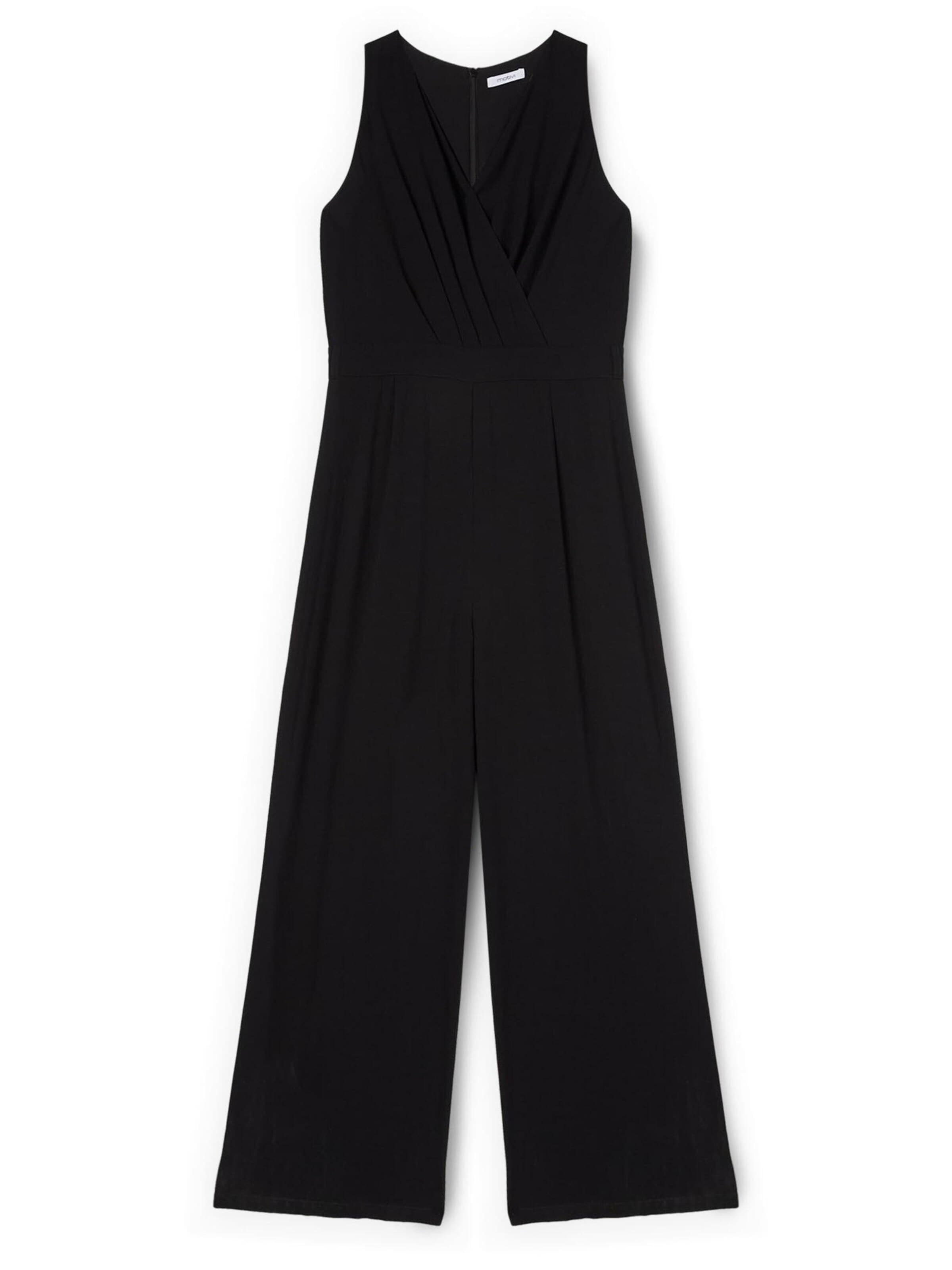 MOTIVI Jumpsuit in Zwart: voorkant