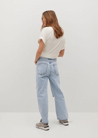 MANGO Wide leg Jeans 'Gabriela' in Blauw