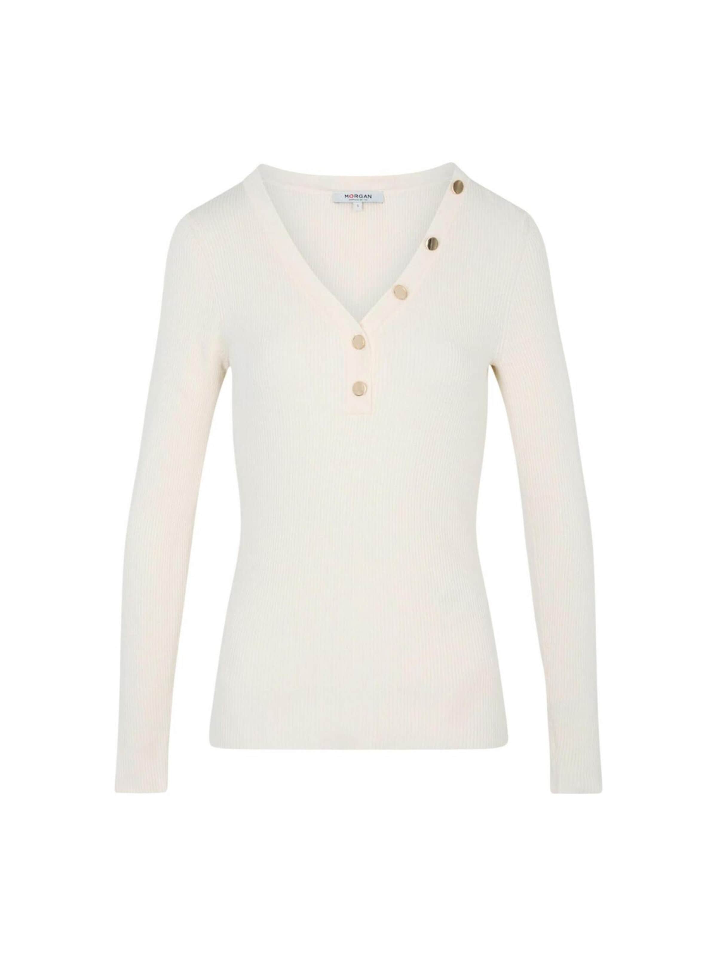 Pullover '261-MBANBIN' di Morgan De Toi in beige: frontale