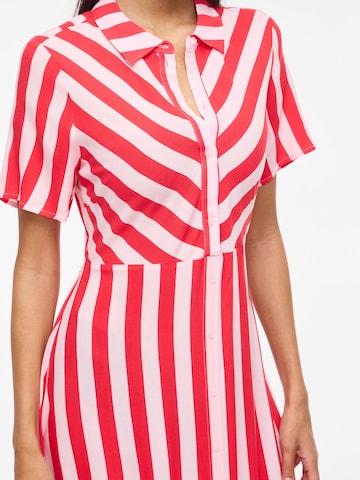 VILA - Vestido camisero 'VIAya' en rojo