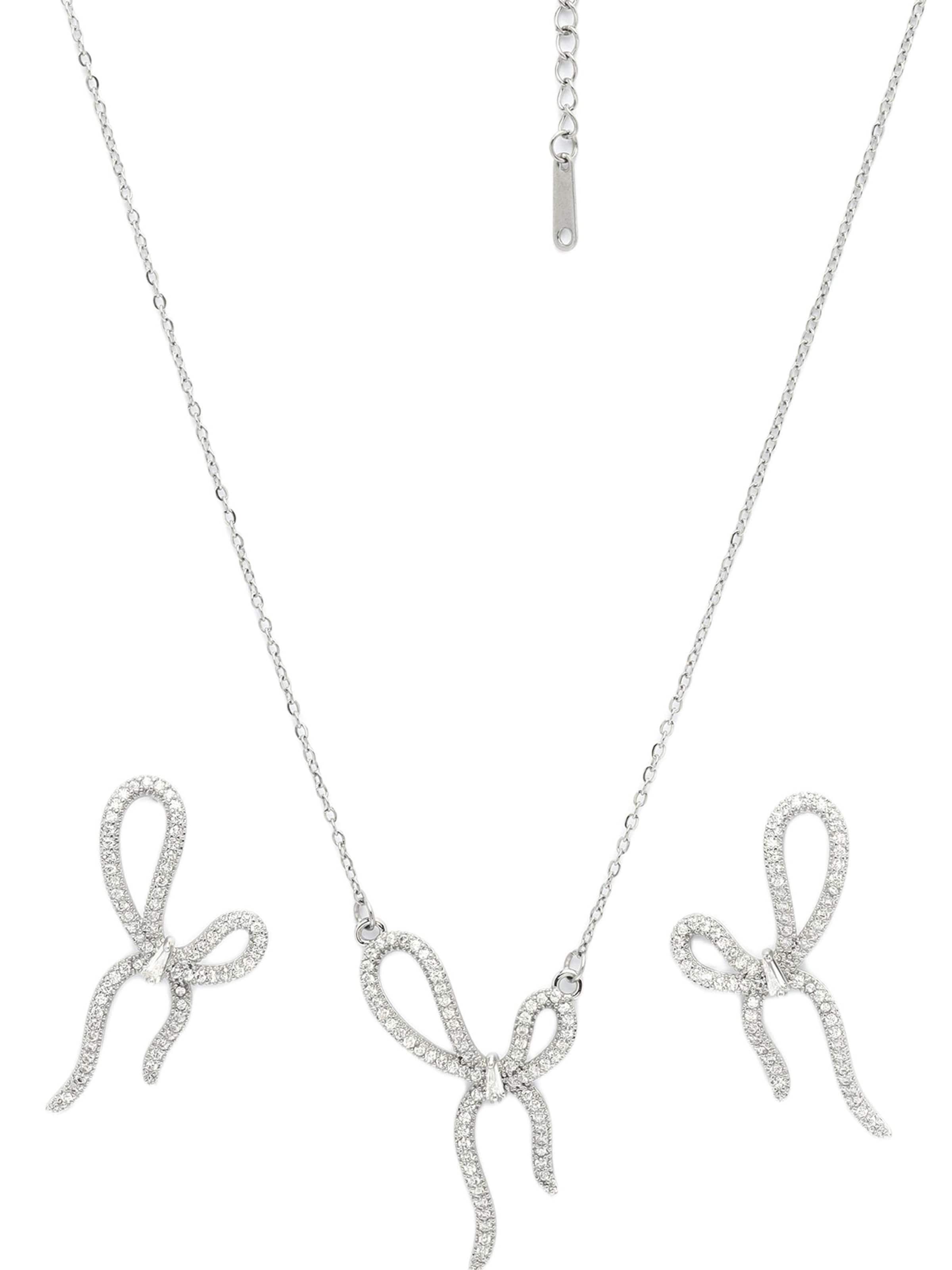 AVANT-GARDE PARIS - Conjunto de joyería 'Dariama' en plata