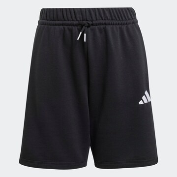 ADIDAS SPORTSWEAR Workout Pants in Black: front
