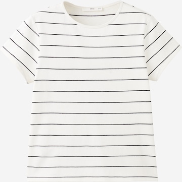 MANGO T-Shirt 'ANCLA' in Weiß: Vorderseite