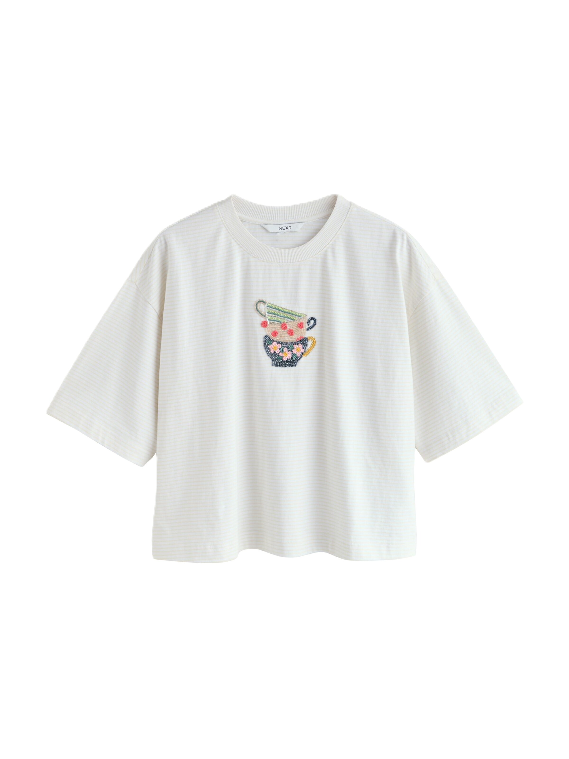 Next Shirt in Wit: voorkant