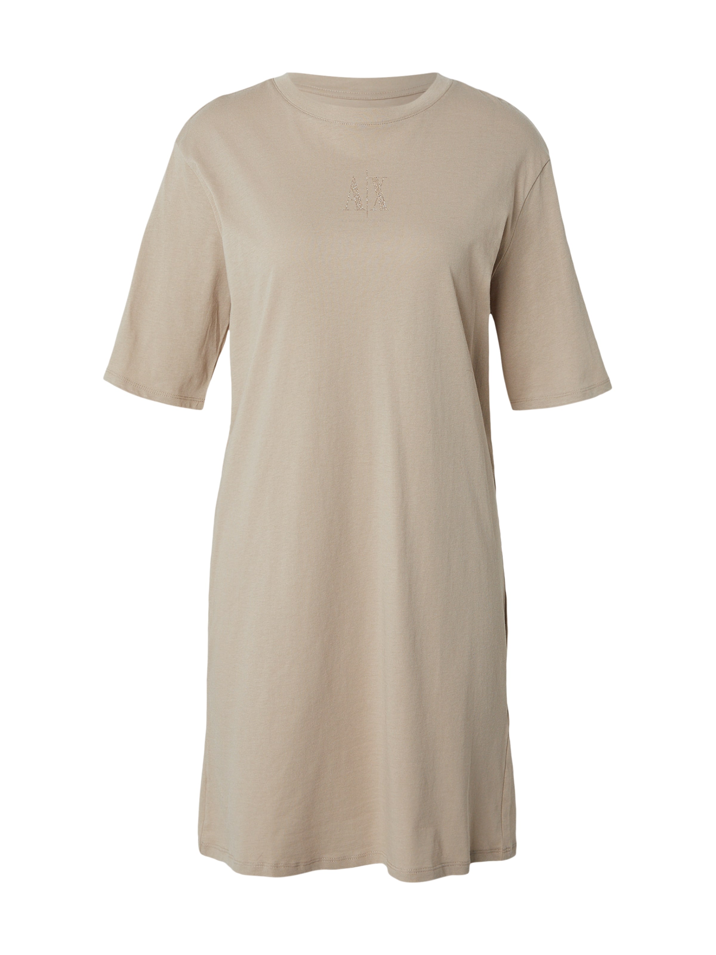 ARMANI EXCHANGE Šaty – béžová: přední strana