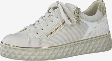 MARCO TOZZI Sneakers laag in Beige: voorkant