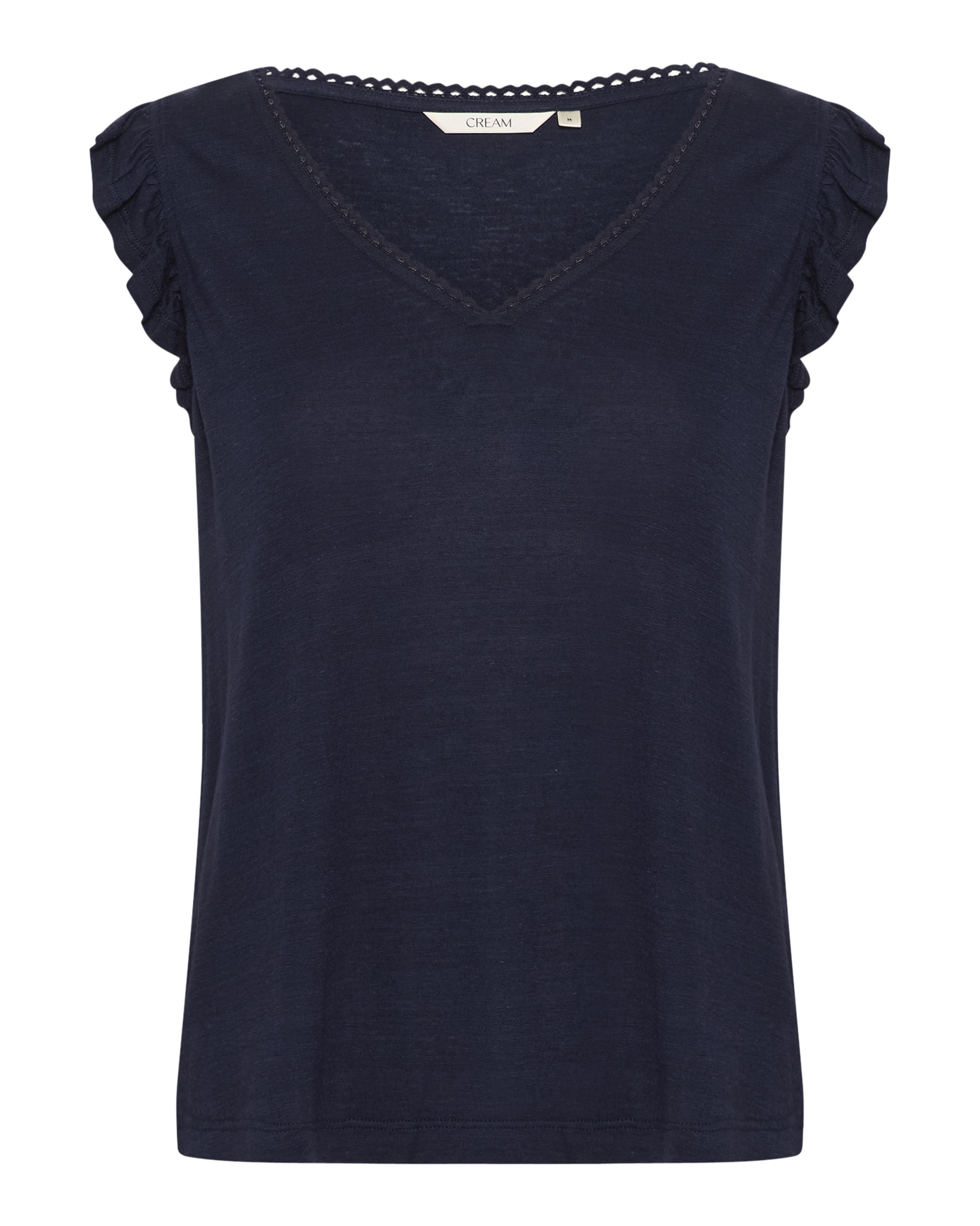 Cream T-Shirt 'CRLuna' in Blau: Vorderseite