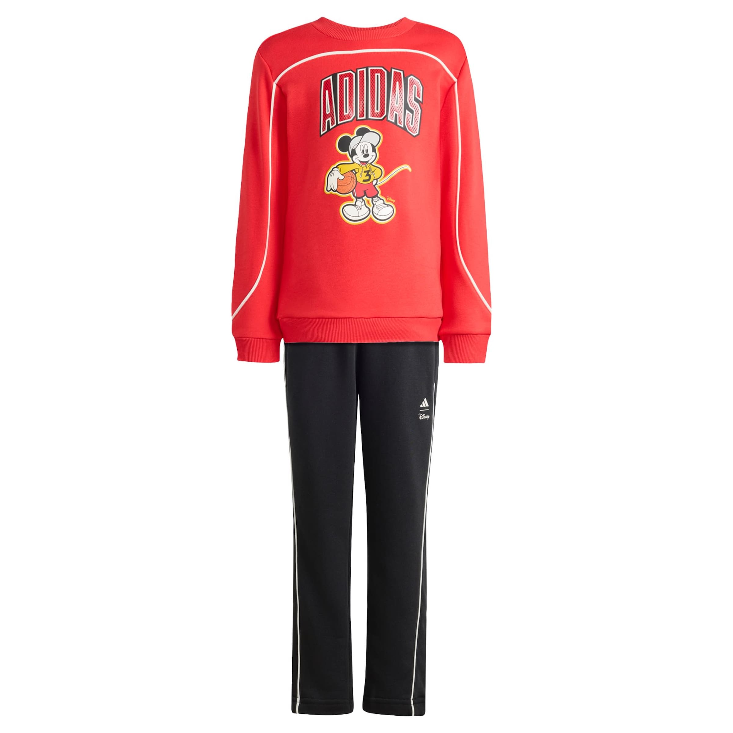 Completo per l'allenamento 'Adidas x Disney Micky Maus' di ADIDAS SPORTSWEAR in rosso: frontale