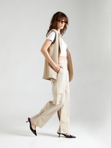 Weekend Max Mara Wide leg Παντελόνι cargo 'OLIATO' σε μπεζ