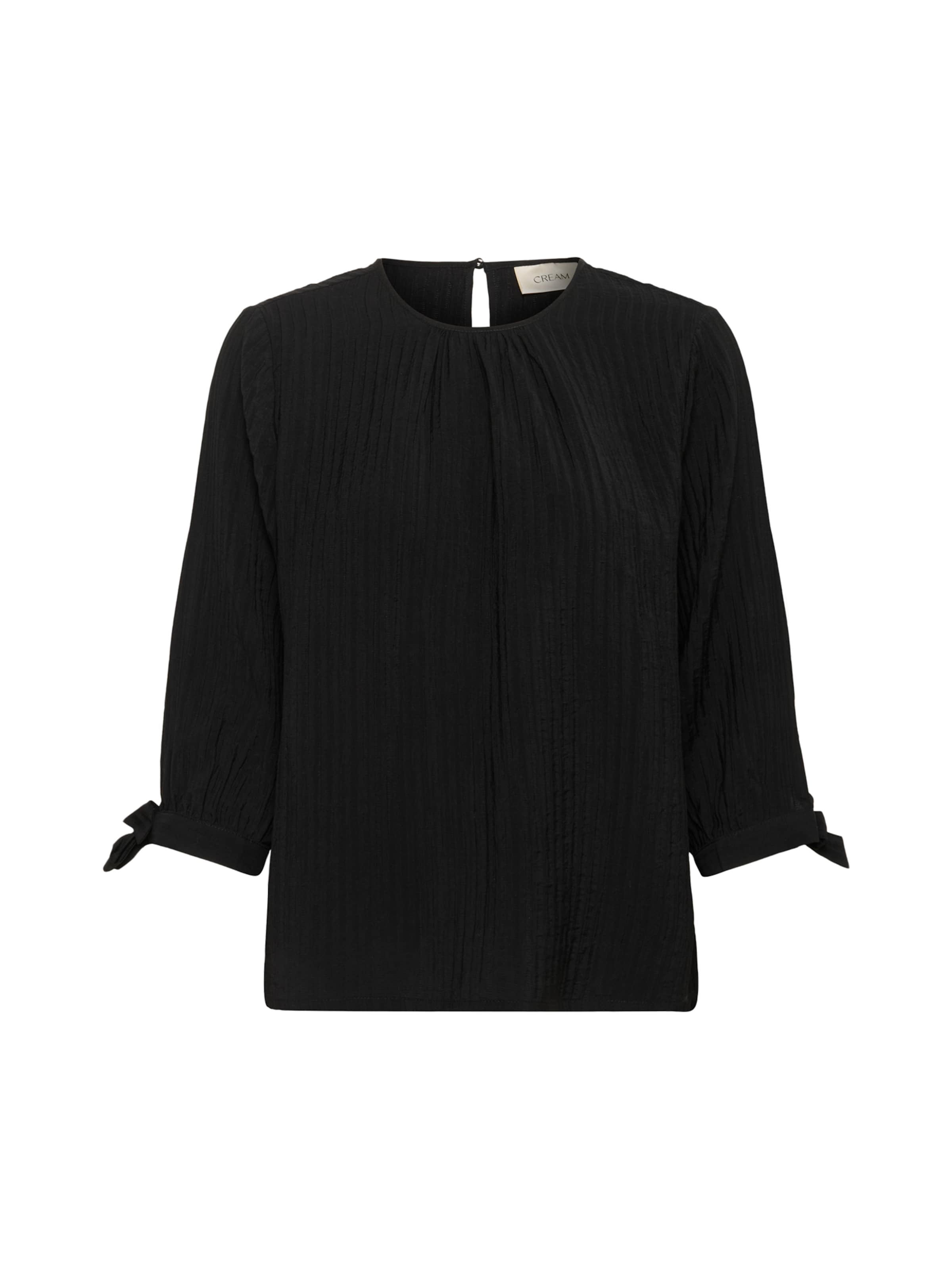 Camicia da donna di Cream in nero: frontale