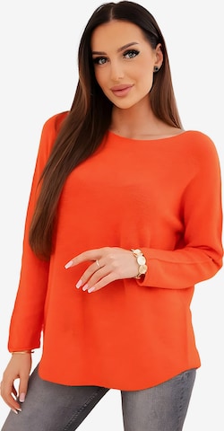 Lumera Pullover 'Vivace' in Orange: Vorderseite