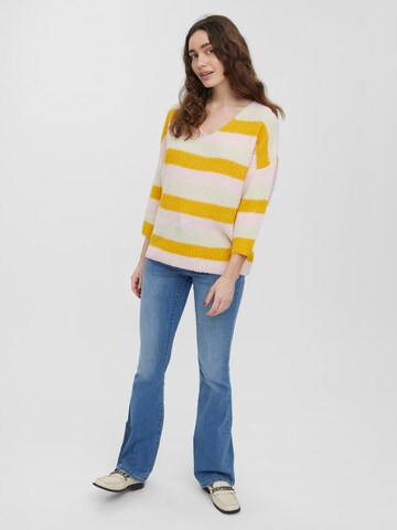 VERO MODA Pullover 'Julie' in Mischfarben