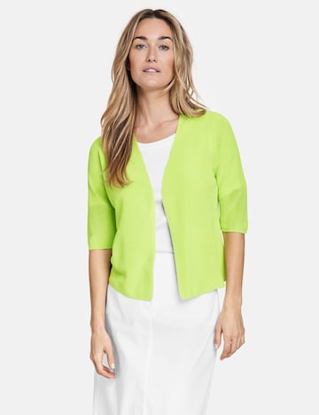 Geacă tricotată de la GERRY WEBER pe verde: față