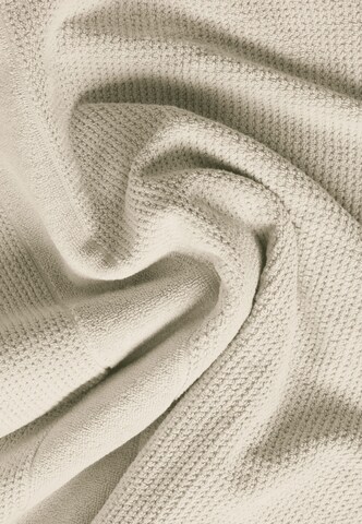 SCHIESSER Shower towel 'Turin' in Beige