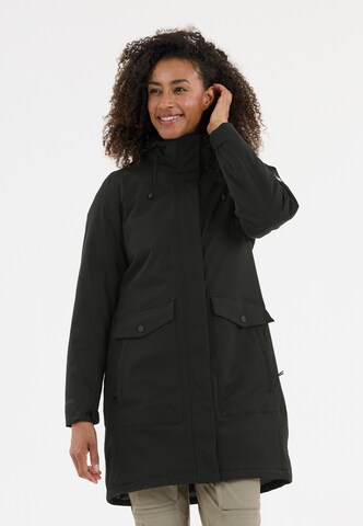 Whistler Winterparka 'Algoma' in Zwart: voorkant