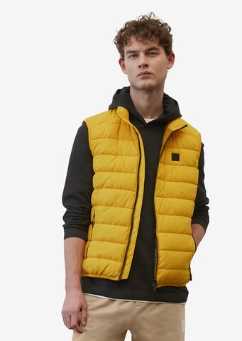 Marc O'Polo Vest in Yellow: front