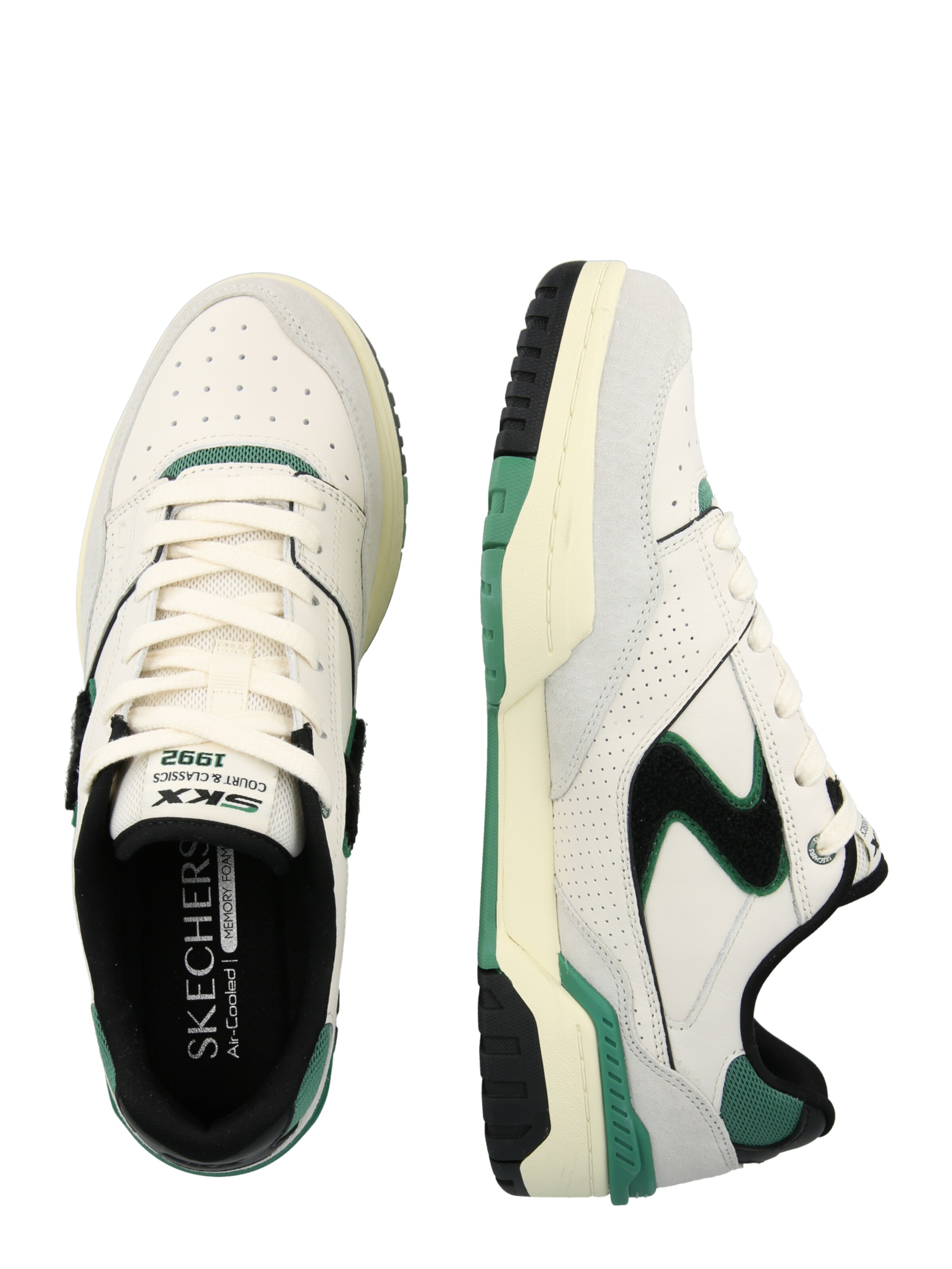 Sneaker low 'S-1992' de la SKECHERS pe alb