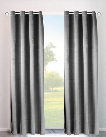 MY HOME Curtains & Drapes in Grey: front