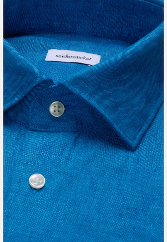 SEIDENSTICKER Regular fit Business shirt in Blue