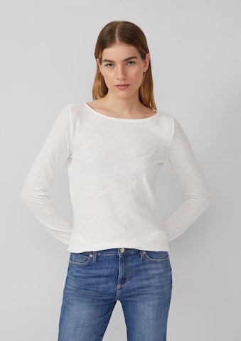 s.Oliver Shirt in Wit: voorkant