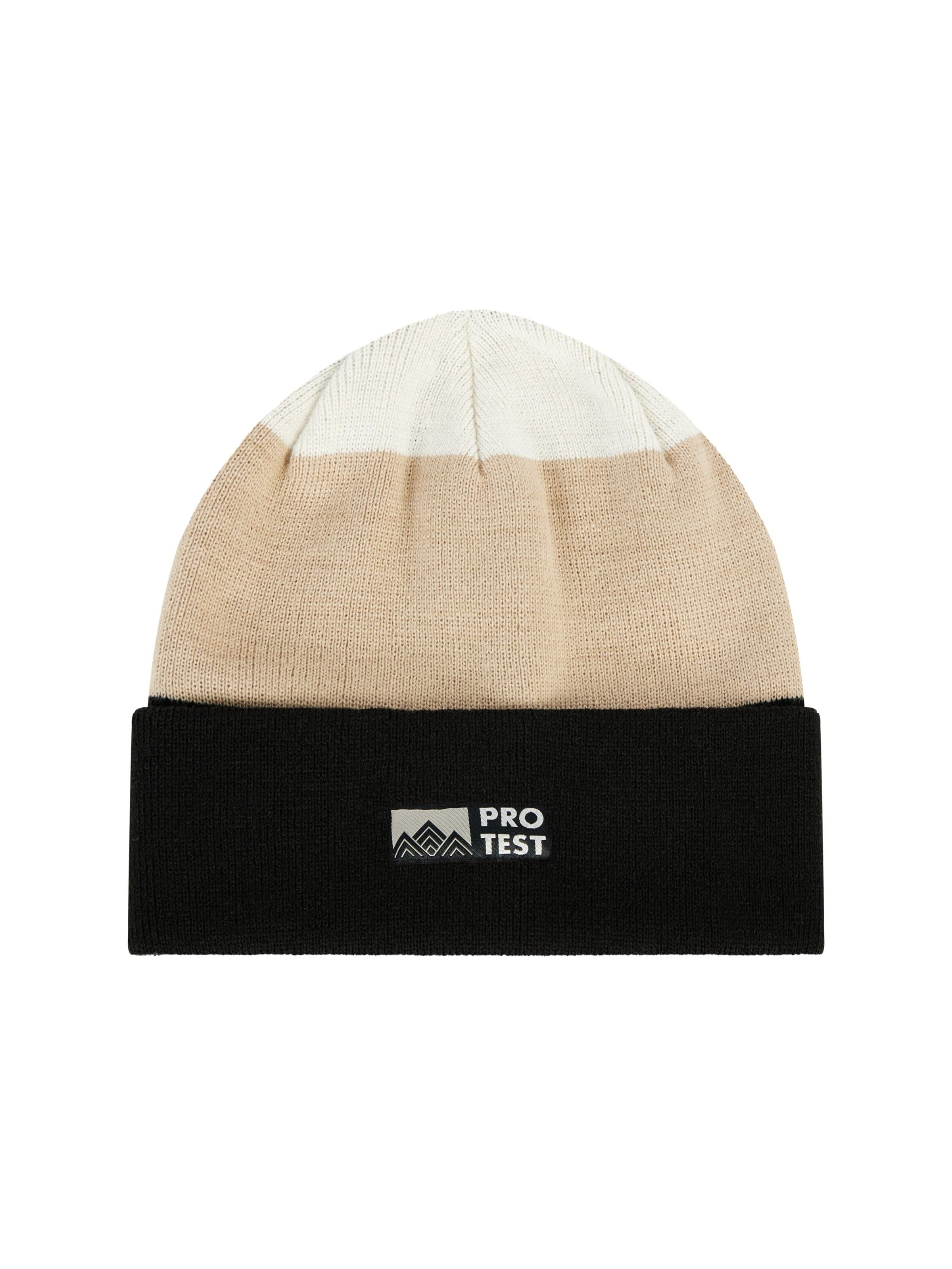 PROTEST Beanie 'PRTDocker' in Black: front