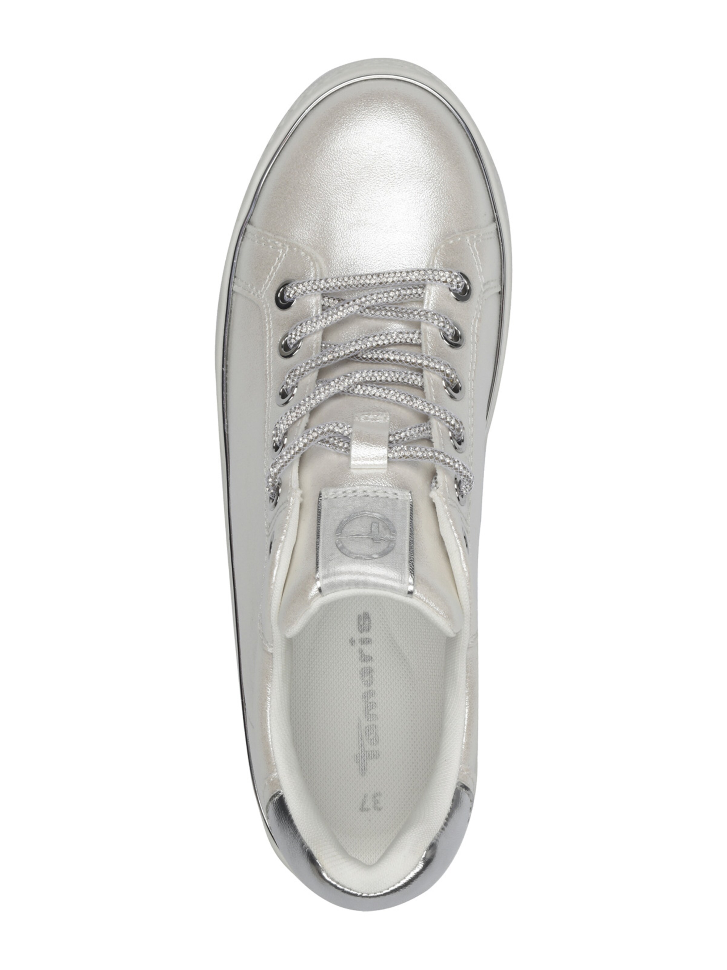 Tamaris Σνίκερ χαμηλό σε λευκό