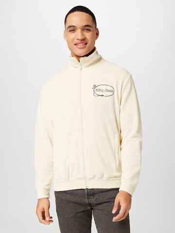 Filling Pieces Fleece jacket in White: front