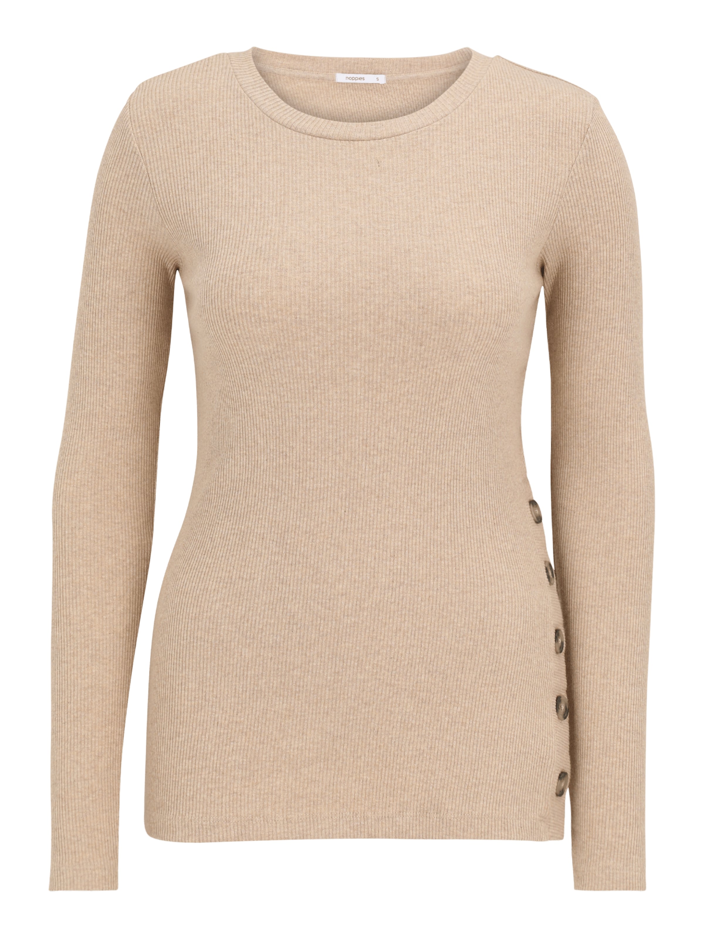 Noppies Tričko 'Aarhus' – béžová: přední strana