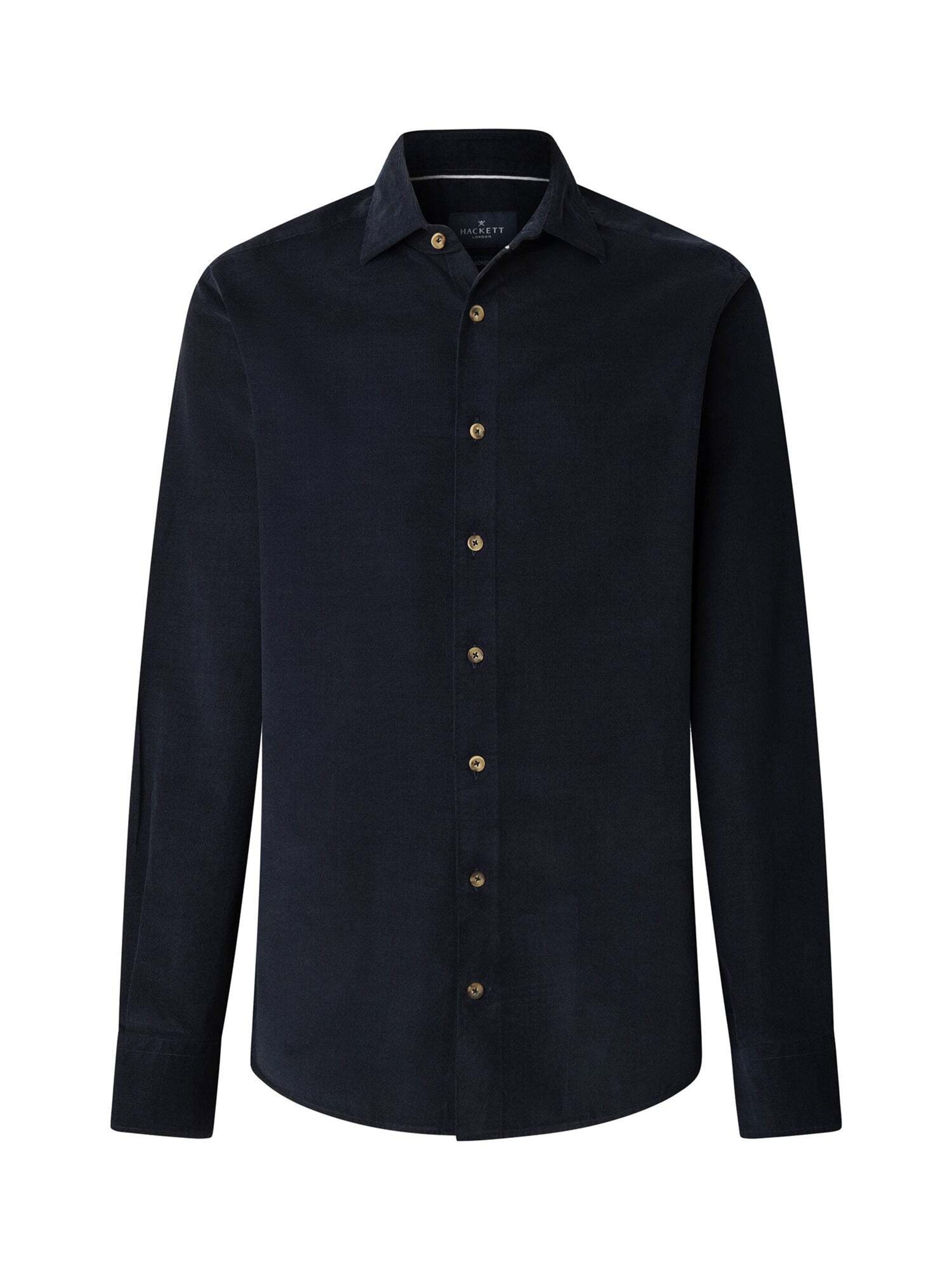 Hackett London Slim fit Button Up Shirt in Blue: front