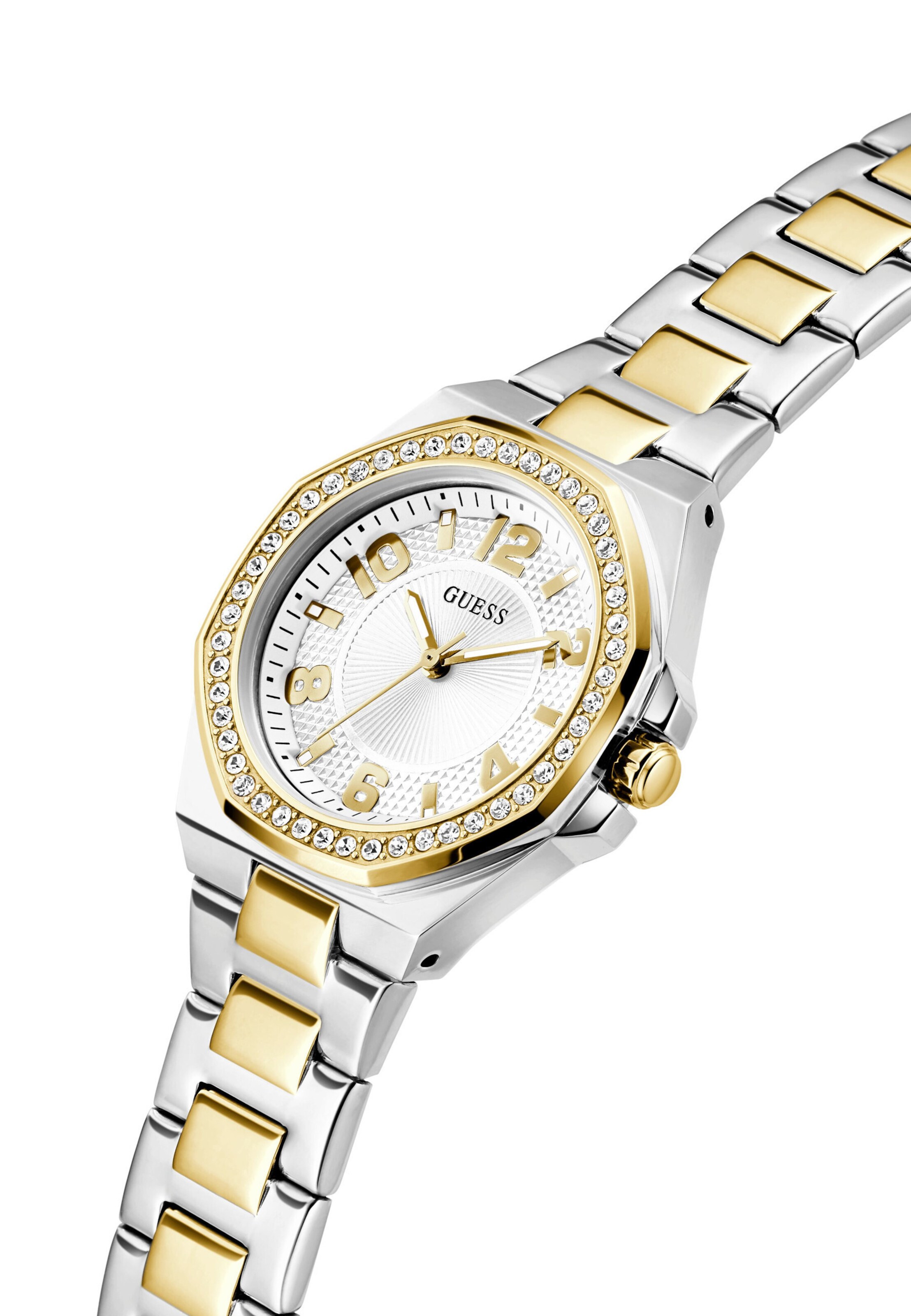 GUESS Analoog horloge 'CONTESSA' in Gemengde kleuren