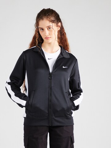 Nike Sportswear Sweatjacka i svart: framsida