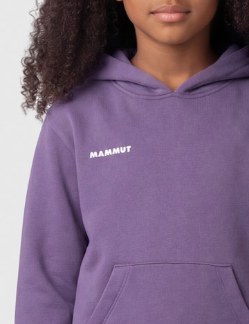 MAMMUT Athletic Sweatshirt in Purple