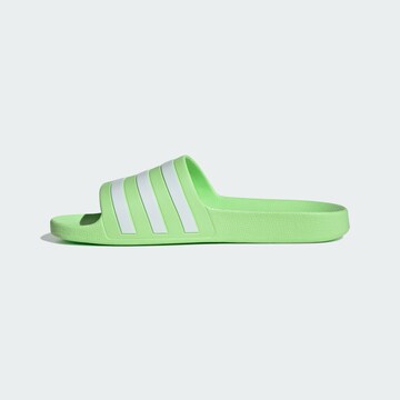 ADIDAS SPORTSWEAR Plážové / kúpacie topánky 'Adilette Aqua' - Zelená