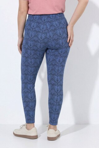 Ulla Popken Skinny Leggings in Blue