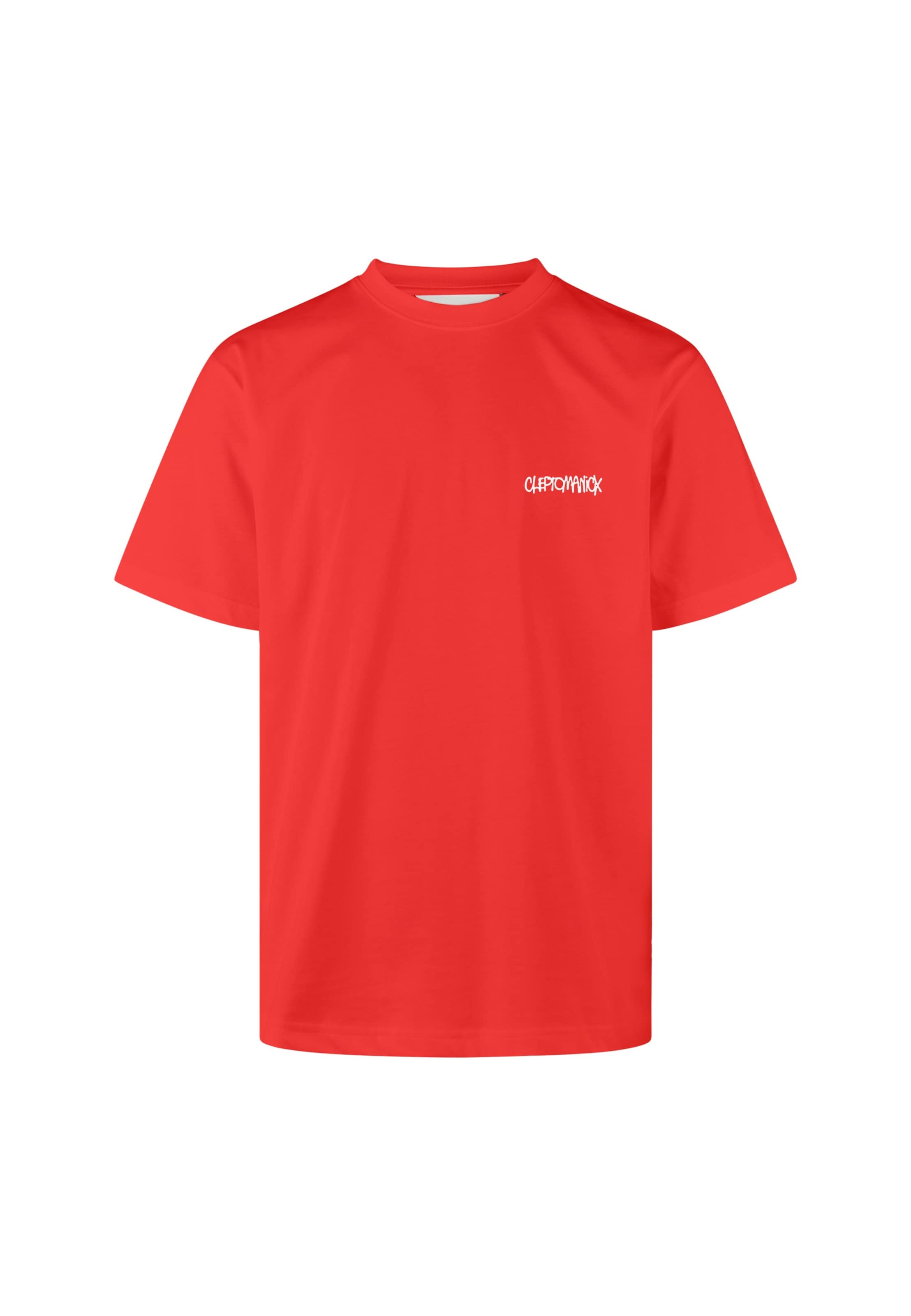 Cleptomanicx Shirt in Red: front
