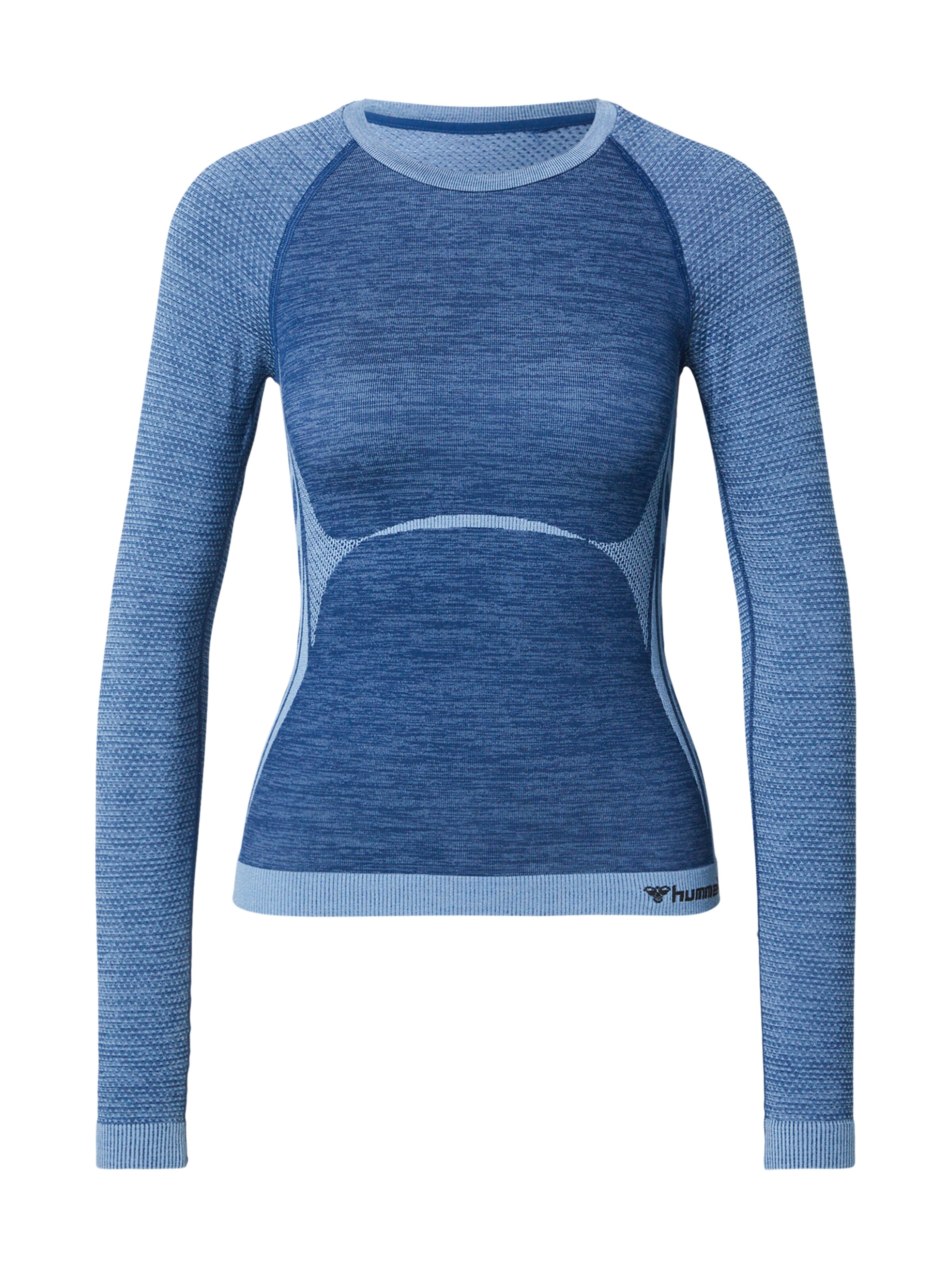 Hummel Functioneel shirt in Blauw: voorkant