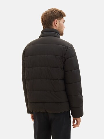 TOM TAILOR Winterjacke in Schwarz