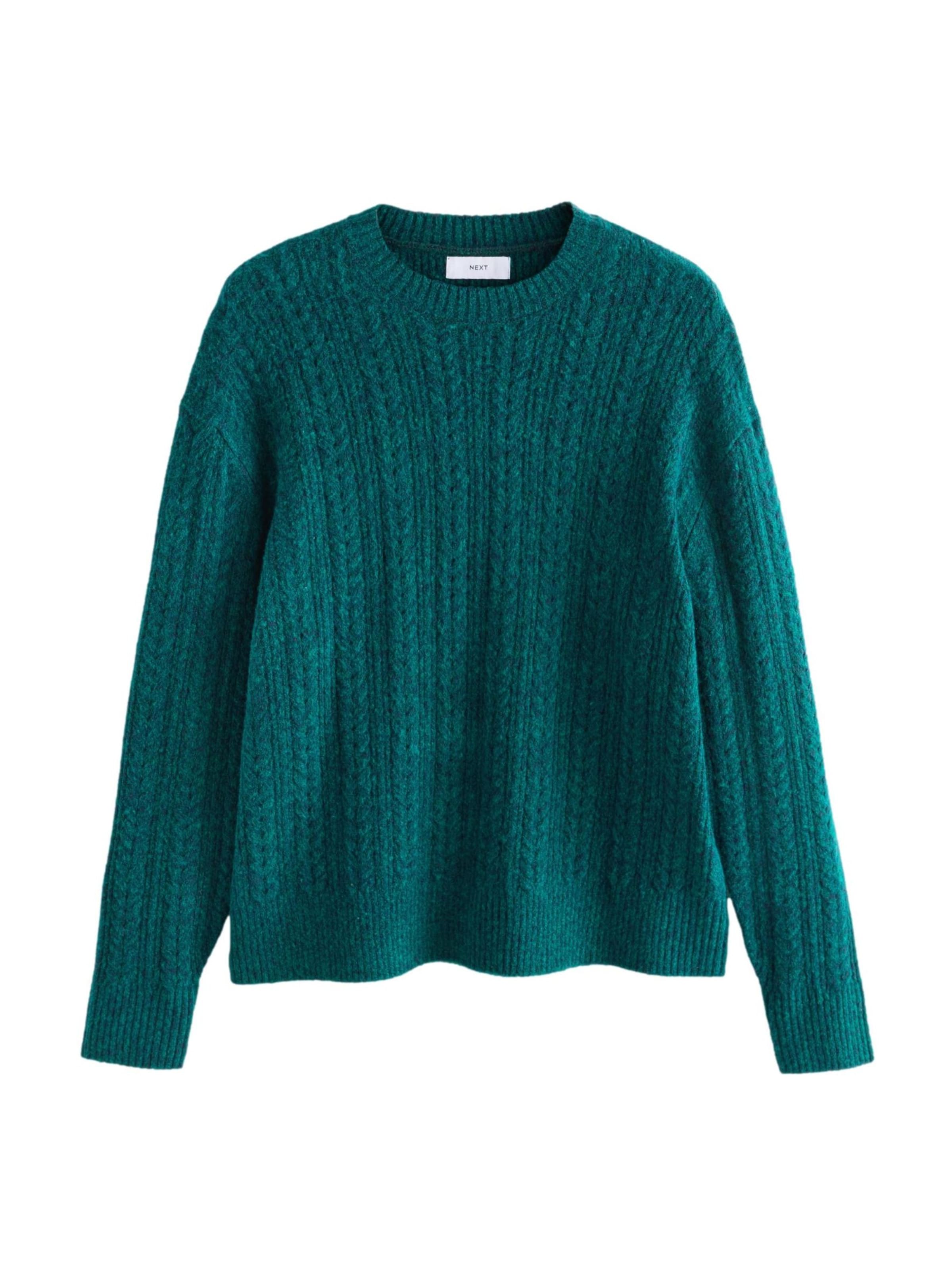 Next Pulóver - kék: elől