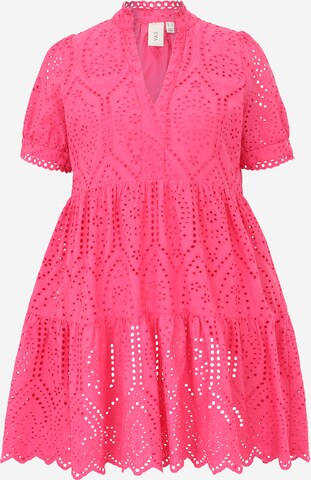 Robe 'HOLI' Y.A.S Petite en rose : devant