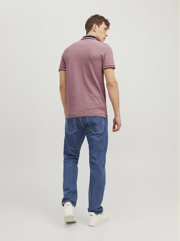 JACK & JONES Shirt 'Paulos' in Roze