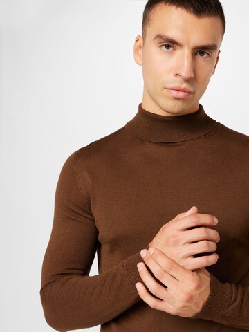 Matinique Regular Fit Pullover 'Parcusman' in Braun