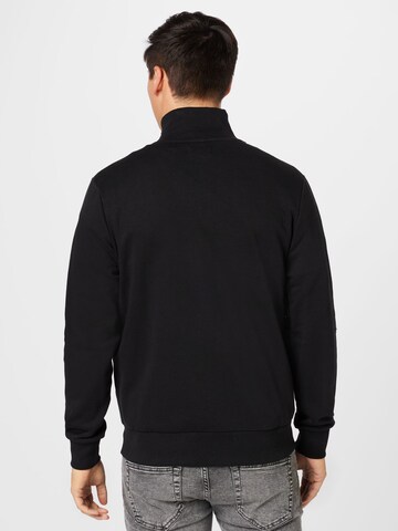 JACK & JONES - Sudadera con cremallera 'ANDY' en negro