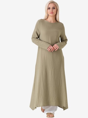 Tunica 'Nayla Modest' di WENOR in verde: frontale