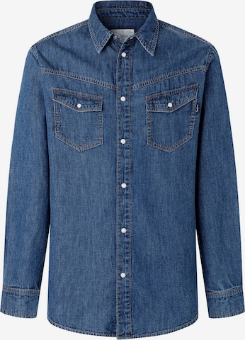 Regular fit Camicia 'Hammond' di Pepe Jeans in blu: frontale