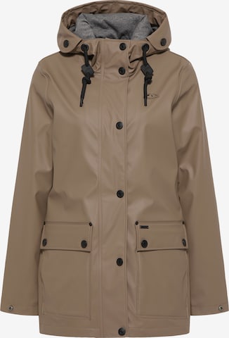 ICEBOUND Between-Season Jacket in Brown: front