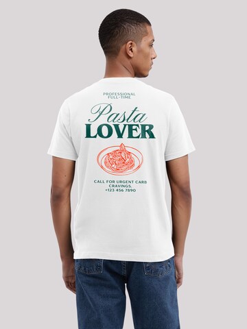 F4NT4STIC T-Shirt 'Pasta Lover' in Weiß: Vorderseite