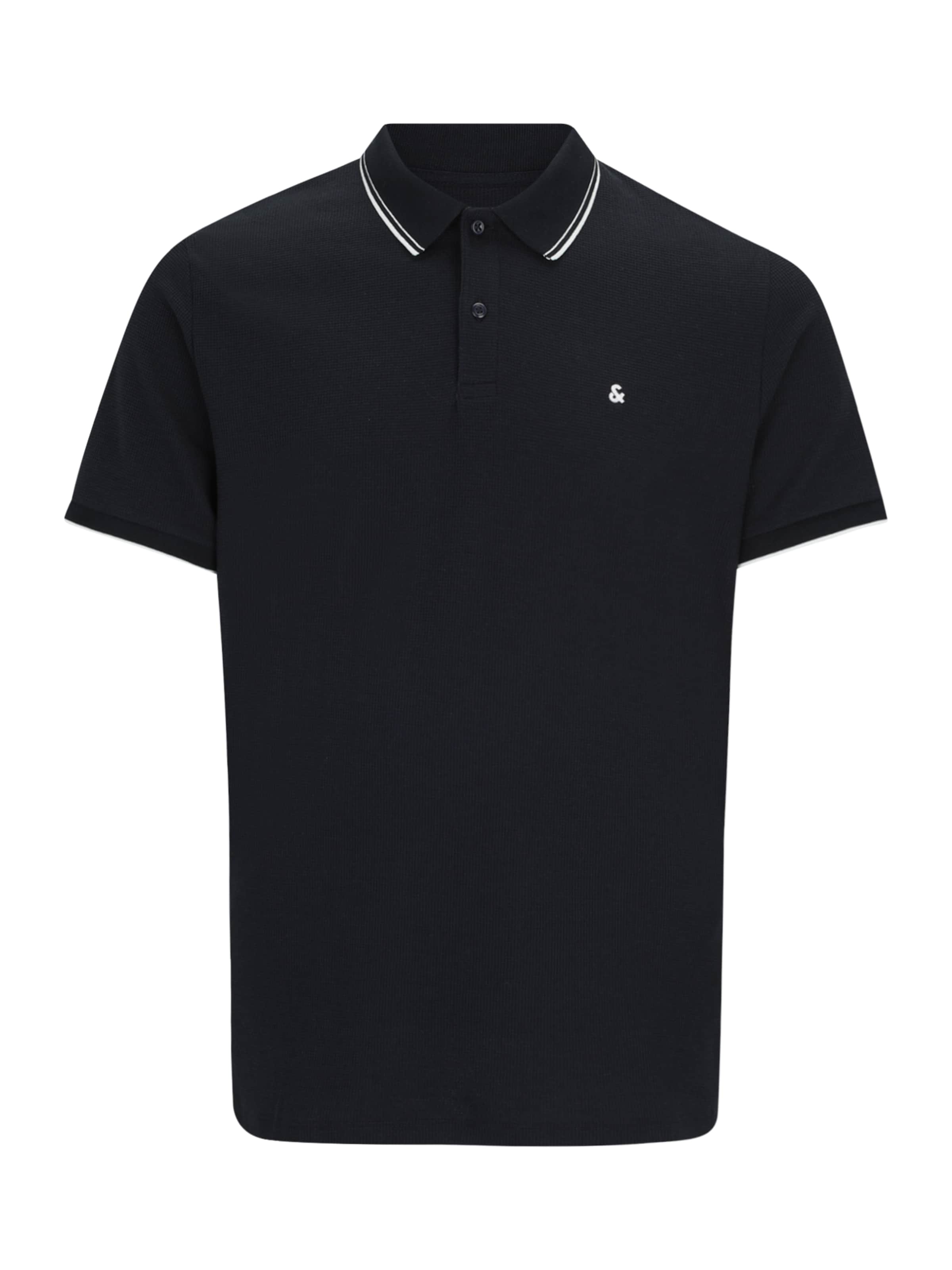 T-Shirt 'JJEAustin' Jack & Jones Plus en noir : devant