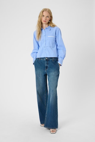 KAREN BY SIMONSEN Blouse 'Amy' in Blauw