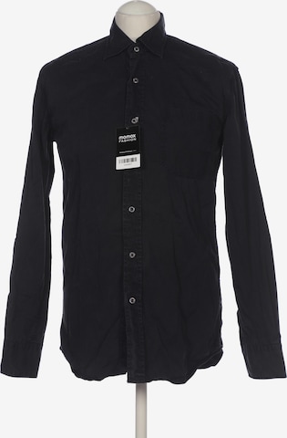 NAPAPIJRI Button Up Shirt in S in Blue: front